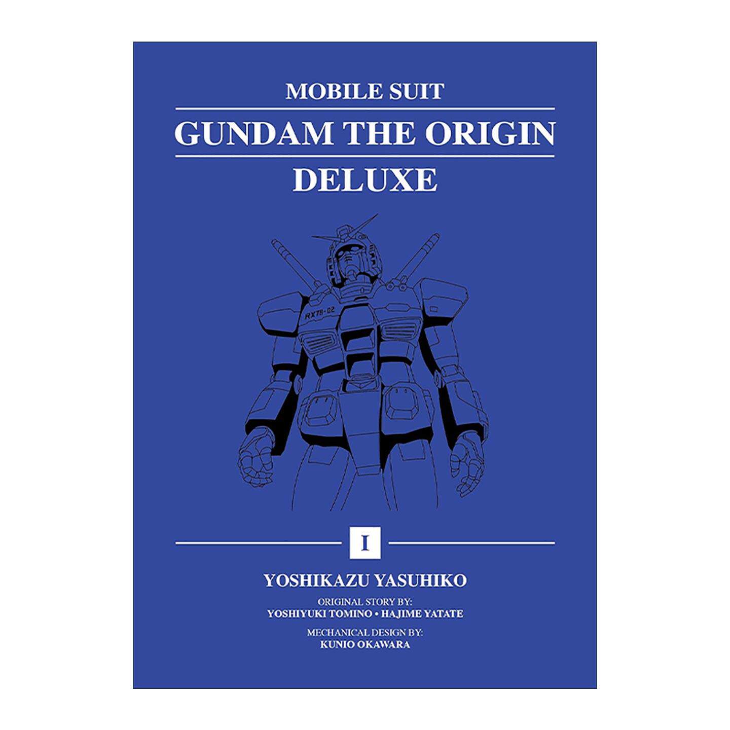 英文原版 Mobile Suit Gundam THE ORIGIN Deluxe 1 机动战士高达 卷一 豪华精装收藏版 同名动漫漫画 英文版 进口英语原版书籍
