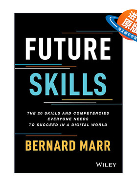 英文原版 Future Skills 未来技能 精装 每个人都需要在数字世界中取得成功的20个技能 Bernard Marr 英文版 进口英语原版书籍