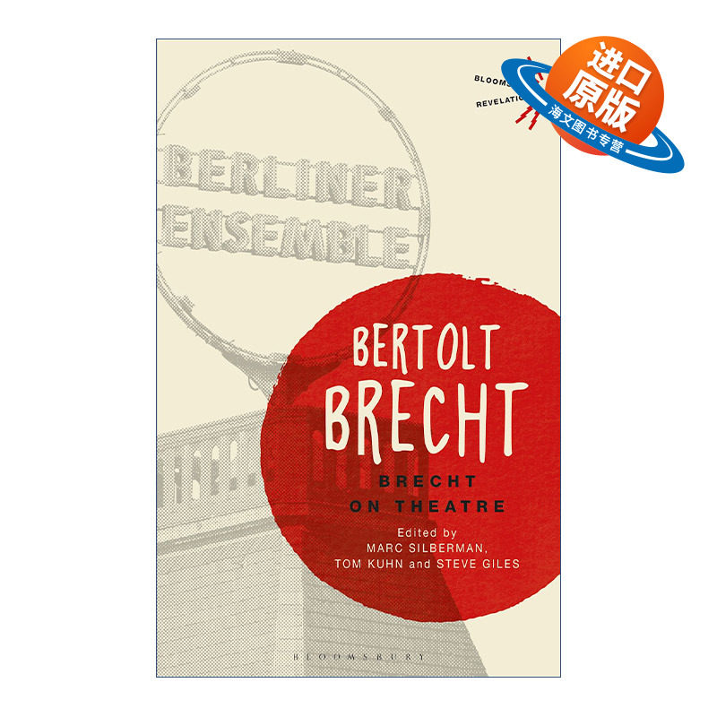 英文原版 Brecht On Theatre 布莱希特论戏剧 英文版 进口英语原版书籍