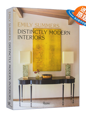 英文原版 精装 Distinctly Modern Interiors 独特的现代室内设计 英文版