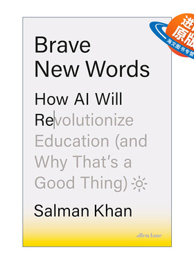 英文原版 Brave New Words 智能教育 人工智能时代的教育革命 精装 Salman Khan 比尔盖茨夏季书单 英文版 进口英语原版书籍