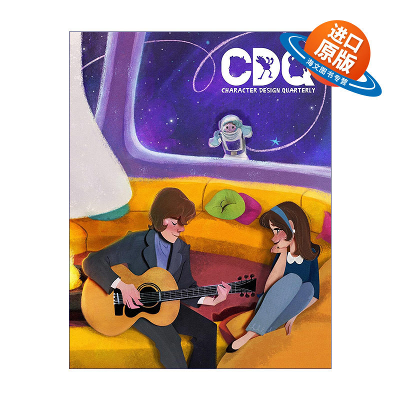 英文原版 Character Design Quarterly 24 CDQ角色设计季刊24 人物设计指南 动画角色设计指导科普读物 英文版 进口英语原版书籍