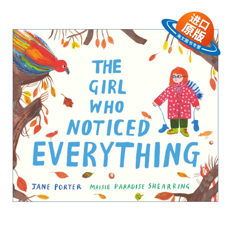 英文原版 The Girl Who Noticed Everything 女孩观察到了一切 英文版 进口英语原版书籍