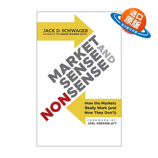 Nonsense 手与脱缰 Market and 英文版 书籍 英文原版 Schwager 市场真相 Sense 精装 马 看不见 进口英语原版 Jack