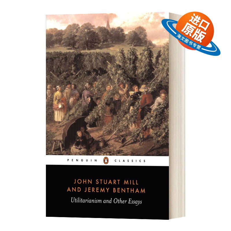英文原版 Utilitarianism and Other Essays 政府片论 Jeremy Bent 杰里米 边沁 英文版 进口英语原版书籍