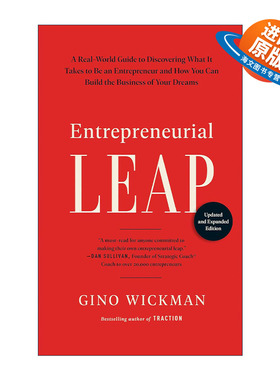 英文原版 Leap Updated 创业飞跃 更新扩充版 企业管理发展指南 Traction掌控力作者Gino Wickman 精装 英文版 进口英语原版书籍