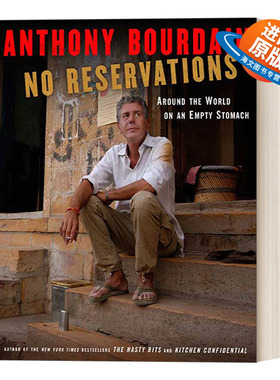 英文原版 No Reservations 美食纪录片波登不设限 美食旅游导览书 精装 英文版 进口英语原版书籍