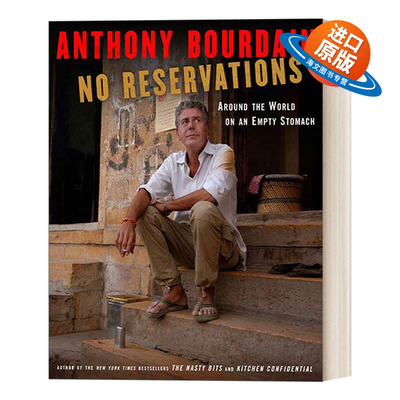 英文原版 No Reservations 美食纪录片波登不设限 美食旅游导览书 精装 英文版 进口英语原版书籍