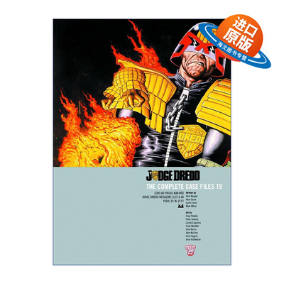 英文原版 Judge Dredd Case Files 19 特警判官 漫画合集19 英文版 进口英语原版书籍