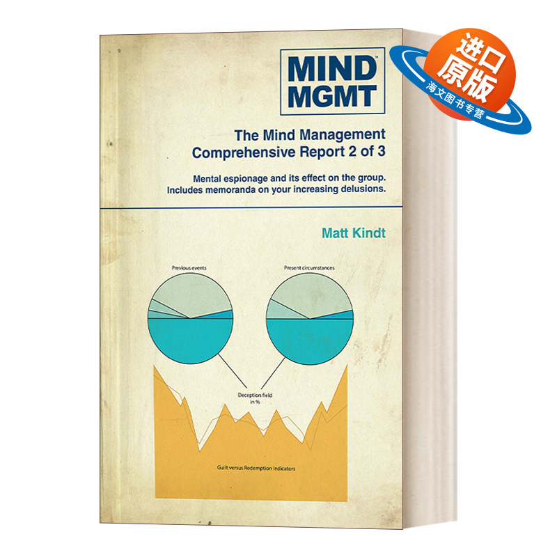 英文原版小说 Mind MGMT Omnibus Part 2 记忆管理 选集第二部分 英文版 进口英语原版书籍