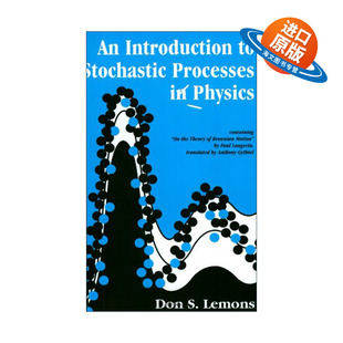 英文原版 An Introduction to Stochastic Processes in Physics 物理学随机过程导论 布朗运动理论 英文版 进口英语原版书籍