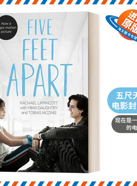 英文原版小说 Five Feet Apart 五尺天涯 电影封面版 英文版 进口英语原版书籍