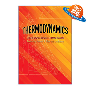 英文原版 Thermodynamics 热力学 加州大学伯克利分校化学学院院长Gilbert Newton Lewis 英文版 进口英语原版书籍