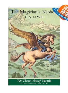英文原版 The Magician's Nephew 纳尼亚传奇1 魔法师的外甥 全彩版 英文版 进口英语原版书籍