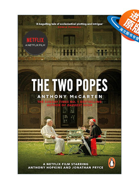 英文原版 The Two Popes 教宗的承继 电影封面版 安东尼·麦卡滕 安东尼·霍普金斯主演 英文版 进口英语原版书籍
