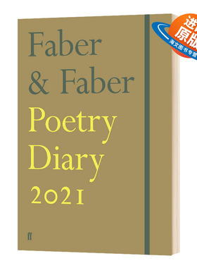 2021年费伯诗歌日记 英文原版 精装 Faber and Faber Poetry Diary 英文版进口原版英语书籍