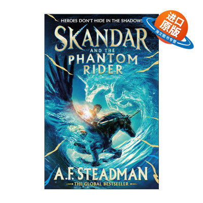 英文原版 Skandar and the Phantom Rider 斯坎达尔与幻影骑士 儿童动作冒险小说 英文版 进口英语原版书籍
