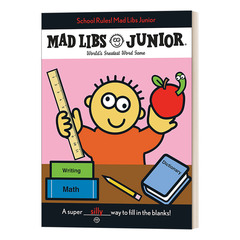 英文原版 School Rules Mad Libs Junior World's Greatest Word Game 校规 儿童英语文字游戏 英文版 进口英语原版书籍