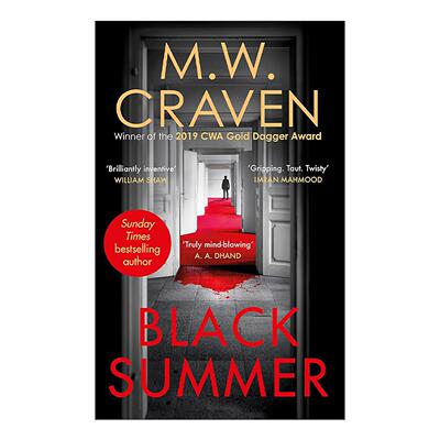 英文原版 Black Summer 黑色夏天杀人事件 侦探推理悬疑小说 麦克·克拉文 M. W. Craven 英文版 进口英语原版书籍