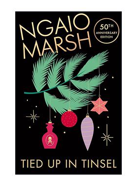 英文原版 Tied Up in Tinsel 圣诞金箔迷案 奈欧·马许推理小说 探长艾霖系列 新西兰推理小说女作家 英文版 进口英语原版书籍
