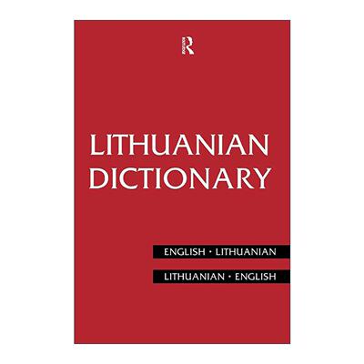 英文原版 Lithuanian Dictionary 立陶宛语 英语 双语字典 英文版 进口英语原版书籍