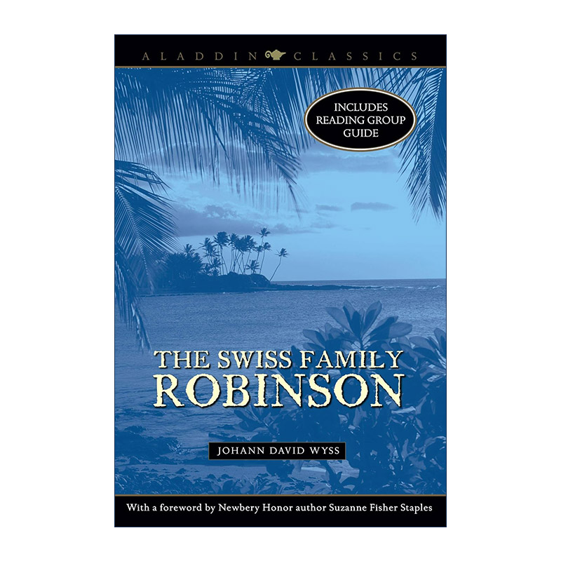 英文原版 The Swiss Family Robinson 瑞士的鲁滨逊一家 阿拉丁经典文学系列 英文版 进口英语原版书籍