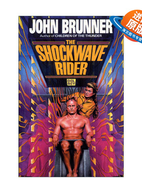 英文原版 The Shockwave Rider 电波骑士 科幻小说 John Brunner约翰·布鲁纳英文版 进口英语原版书籍
