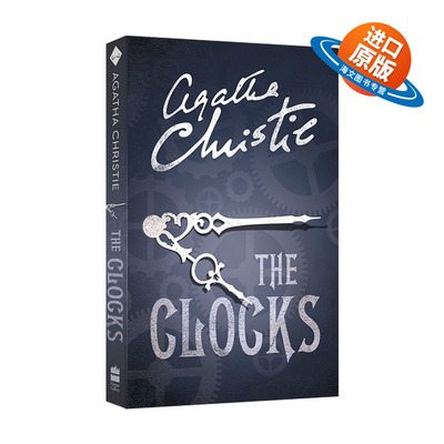 英文原版 Poirot — The Clocks 大侦探波洛系列 怪钟疑案  阿加莎侦探推理小说 英文版 进口英语原版书籍