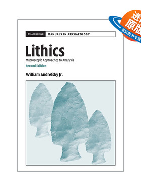 英文原版 Lithics 石器分析 剑桥考古手册系列 英文版 进口英语原版书籍