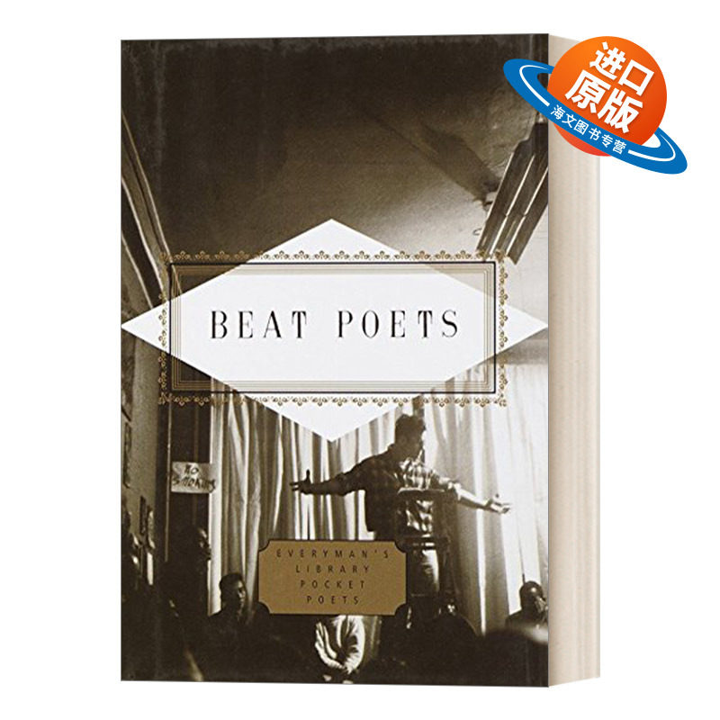 英文原版 Beat Poets Everyman's Library Pocket Poets Series 垮掉派诗人 诗选 人人图书馆精装收藏版 Carmela Ciuraru 英文版