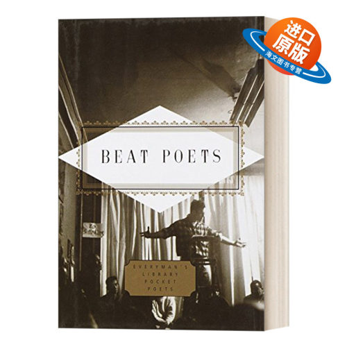 英文原版 Beat Poets Everyman's Library Pocket Poets Series 垮掉派诗人 诗选 人人图书馆精装收藏版 Carmela Ciuraru 英文版