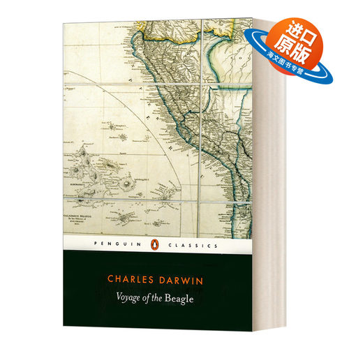英文原版 The Voyage of the Beagle 小猎犬号航海记 查尔斯·达尔文 企鹅黑经典 Penguin Classics 英文版 进口英语原版书籍