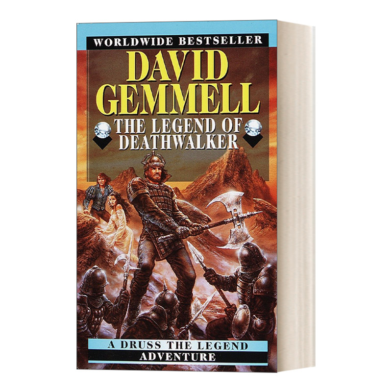 英文原版 The Legend of the Deathwalker德莱尼传奇系列7死亡行者传奇 David Gemmell奇幻动作冒险小说英文版进口书籍