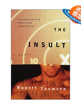 英文原版 The Insult 侮辱 心理惊悚小说 Rupert Thomson 英文版 进口英语原版书籍