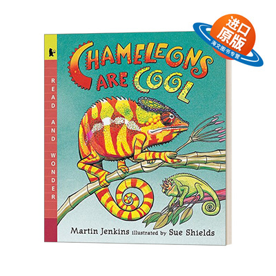 英文原版 Chameleons Are Cool 变色龙很酷 Read and Wonder系列 英文版 进口英语原版书籍