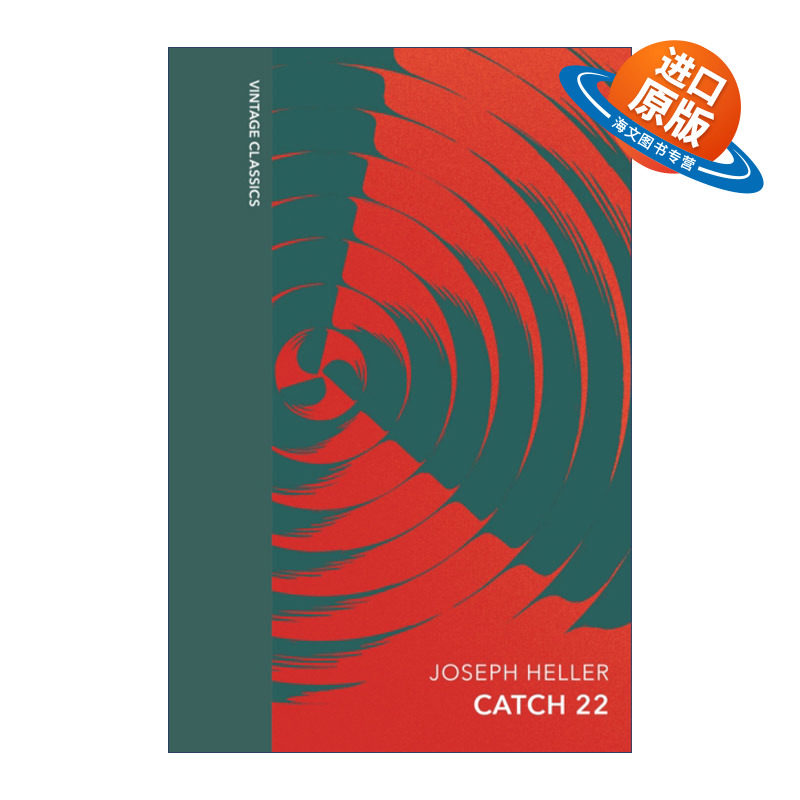 英文原版 Catch-22 第二十二条军规 约瑟夫·海勒 布脊经典系列 Vintage Quarterbound Classics 英文版 进口英语原版书籍