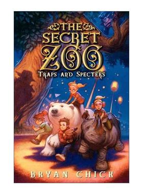 英文原版 The Secret Zoo Traps and Specters 秘密动物园卷四 英文版 进口英语原版书籍