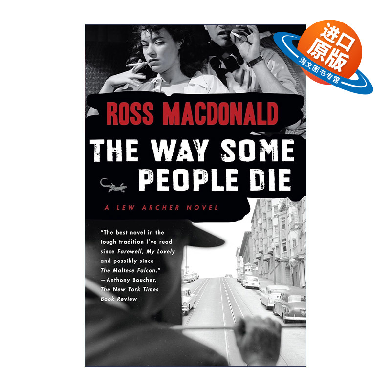 英文原版 The Way Some People Die Lew Archer Series 03 有些人的死亡方式 移动飞靶作者 英国金匕首奖得主Ross Macdonald英文版