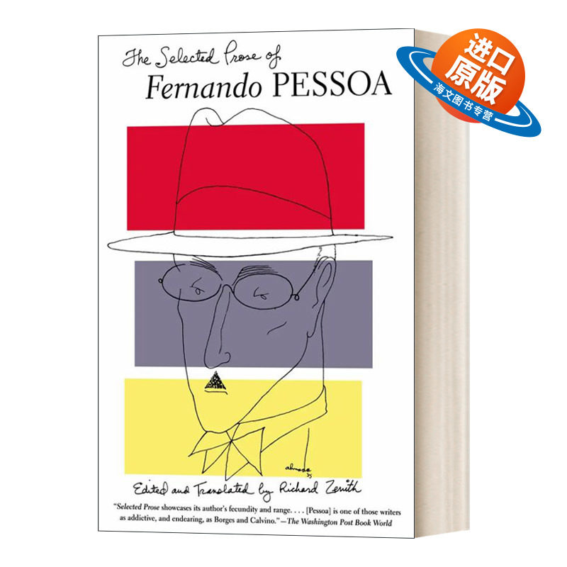 英文原版 The Selected Prose of Fernando Pessoa 费尔南多 佩索阿 散文选 不安之书 葡萄牙象征主义代表 英文版 进口英语书籍