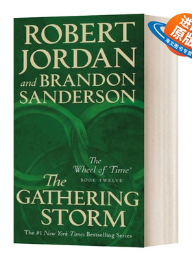 英文原版小说 The Gathering Storm The Wheel Of Time #12 时光之轮12 简装 英文版 进口英语原版书籍