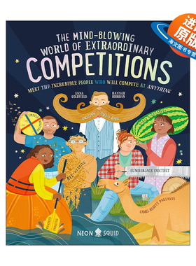 英文原版 The Mind-Blowing World of Extraordinary Competitions 令人惊叹的非凡竞赛世界 精装 英文版 进口英语原版书籍
