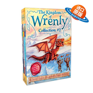 英文原版 The Kingdom of Wrenly Collection 2 儿童魔法故事 Wrenly王国系列5-8册盒装 英文版 进口英语原版书籍