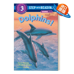 英文原版 Step into Reading 3 - Dolphins 海豚 兰登分级阅读3 英文版 进口英语原版书籍