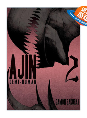 英文原版 Ajin 02 Demi-Human 亚人 卷二 科幻漫画 樱井画门Gamon Sakurai 英文版 进口英语原版书籍
