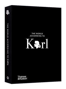 英文原版 The World According To Karl The Wit And Wisdom of Karl Lage 卡尔·拉格斐的世界 名人智慧 香奈儿 进口英语原版书籍