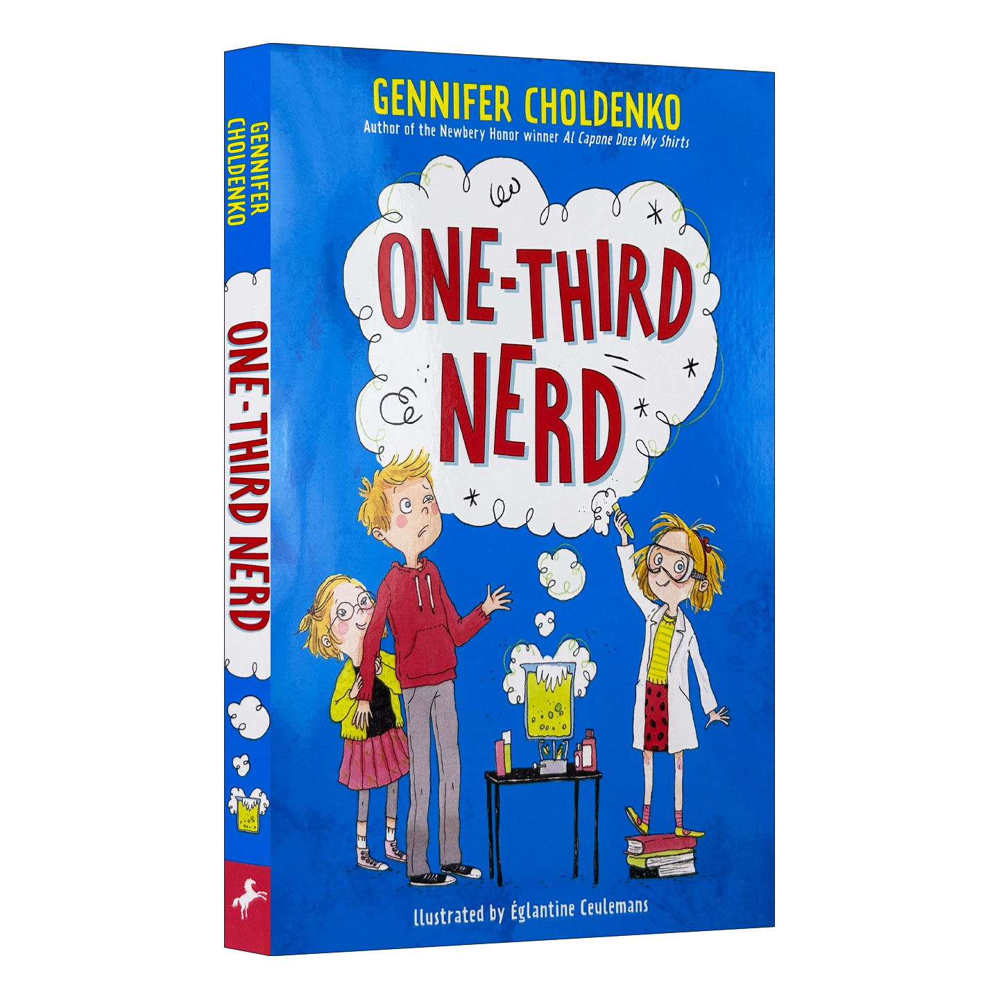 英文原版 One-Third Nerd 三分之一的书呆子 儿童幽默小说 纽伯瑞奖得主Gennifer Choldenko 英文版 进口英语原版书籍