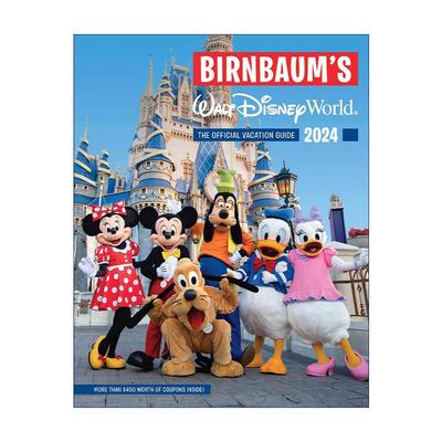 英文原版 Birnbaum's 2024 Walt Disney World 迪士尼世界 官方度假指南 旅游 英文版 进口英语原版书籍