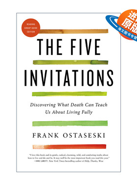英文原版 Five Invitations 五个邀请 死亡能教会我们如何充分生活 英文版 进口英语原版书籍
