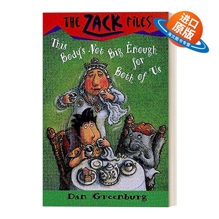英文原版 The Zack Files 22 This Body's Not Big Enough for Both of U 札克档案系列22 儿童冒险章节桥梁书 英文版 进口书籍