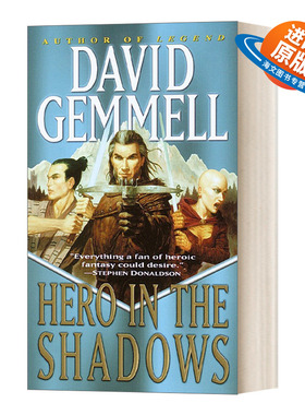 英文原版小说 Hero in the Shadows Drenai Saga Series 09 德莱尼传奇系列9 影子英雄 奇幻动作冒险小说 英文版 进口英语原版书籍